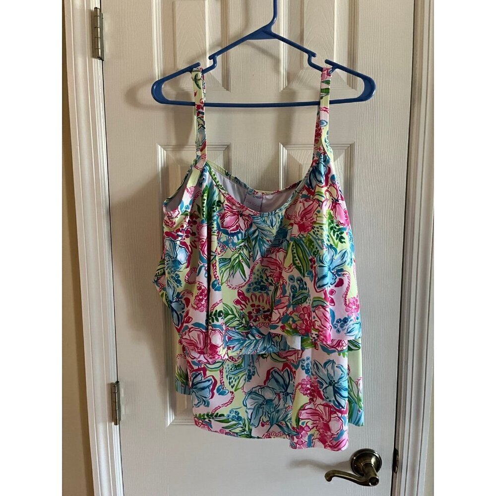 Stella Parker Swim Top Tankini NEW Size 22W - Picture 2 of 3